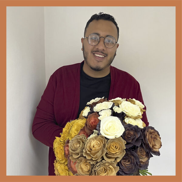 Fall tinted Roses